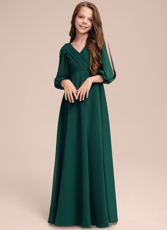 Robe Chic Longue Chiffon Junior - gallery 3