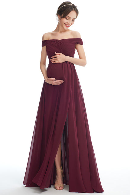 Robe Chic Maternité Bordeaux - gallery 4