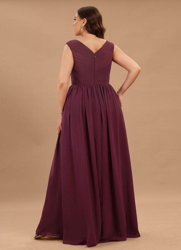 Robe Chic Violet Élégant - gallery 5