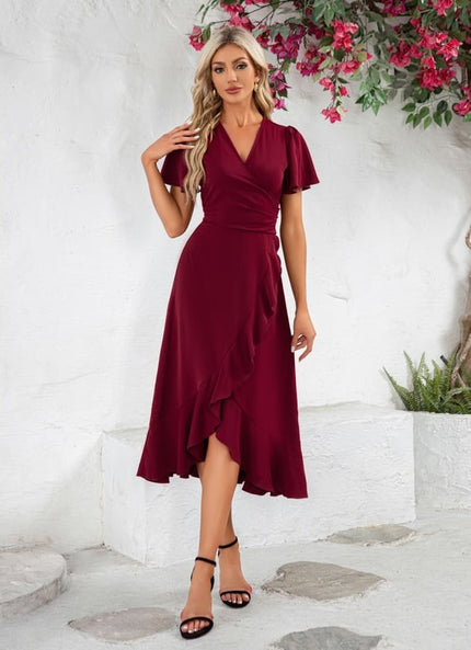 Robe Chic Midi Flottante