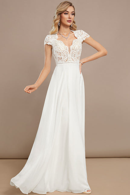 Robe Blanche Plage Chic - gallery 1