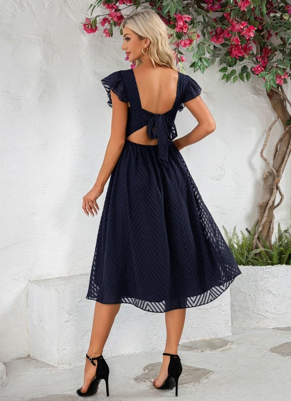 Robe Chic Viscose Ondulée - gallery 8