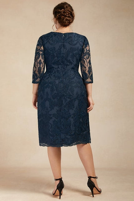 Robe Chic Écru Dentelle - gallery 9