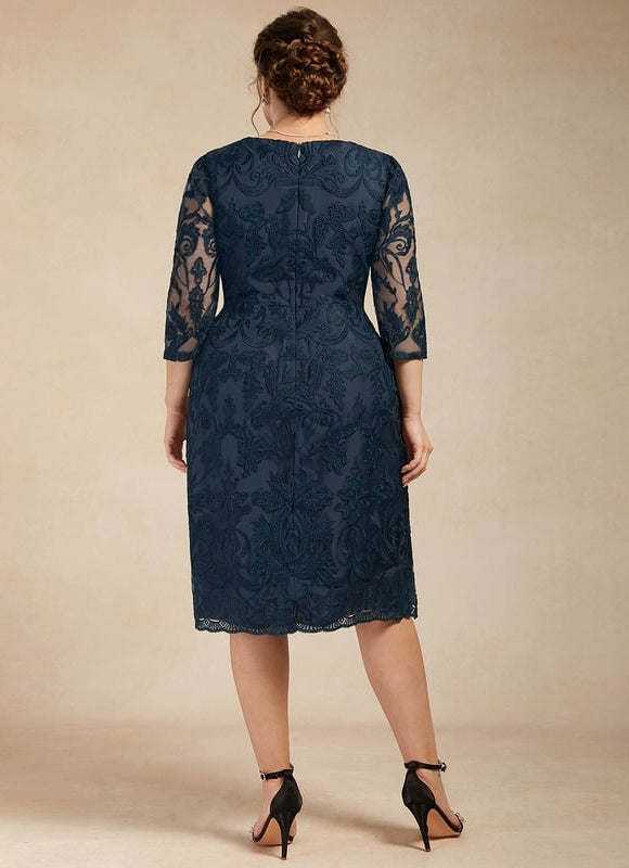 Robe Chic Écru Dentelle - gallery 9