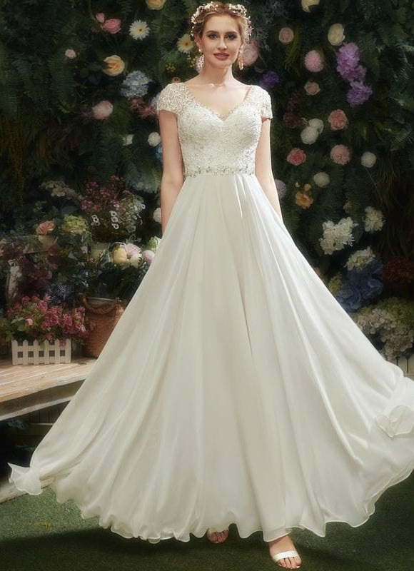 Robe Chic Vêtement Nupcial Flottant - gallery 5