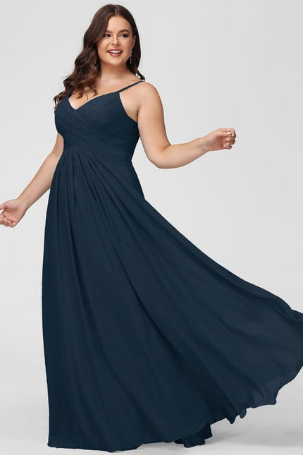 Robe Chic Longue Verte Fluide - gallery 7
