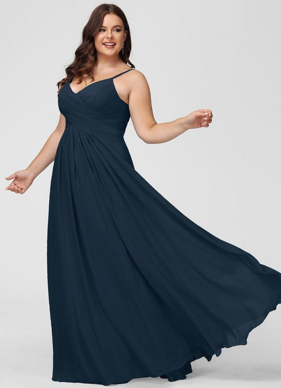 Robe Chic Longue Verte Fluide - gallery 7
