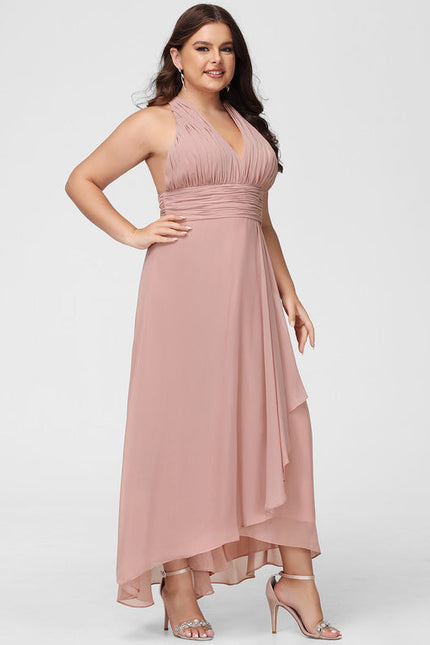 Robe Chic Mousseline Asymétrique - gallery 8