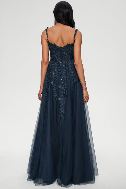 Robe Chic Bleue Étoilée - gallery 3