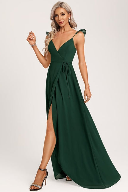 Robe Chic Mousseline Asymétrique - gallery 2