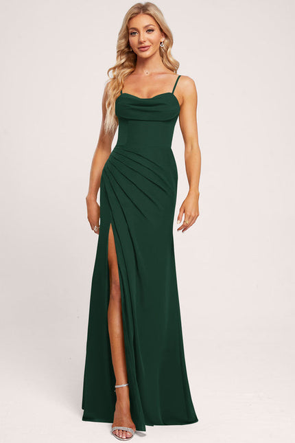 Robe Chic Longue Émeraude