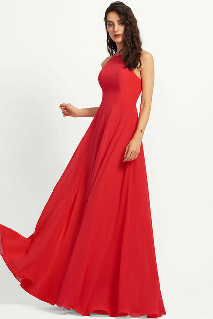 Robe Chic Satinée Beige - gallery 2