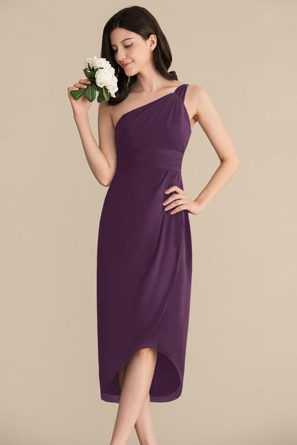 Robe Chic Violet Élégance Moderne - gallery 1