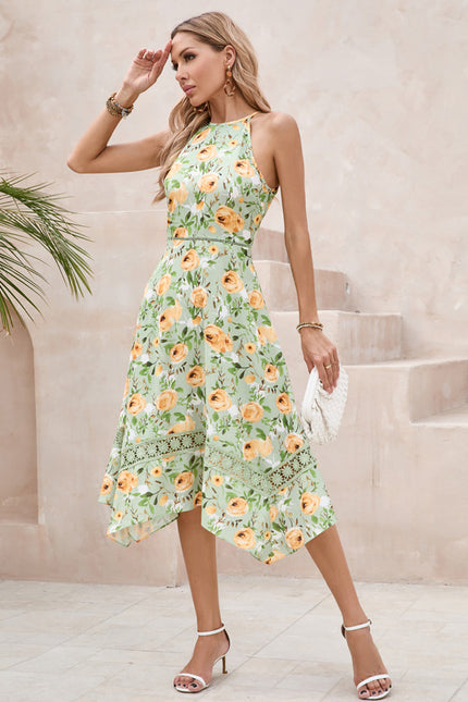 Robe Chic Trapèze Verte - gallery 1
