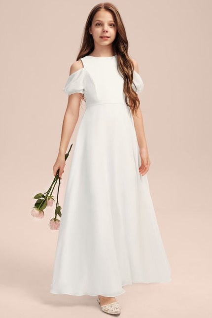 Robe Chic Épure Blanche - gallery 2