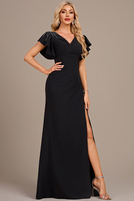 Robe Longue Noire Chic Mariage - gallery 3