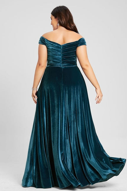 Robe Chic Velours Azur Révélateur - gallery 7