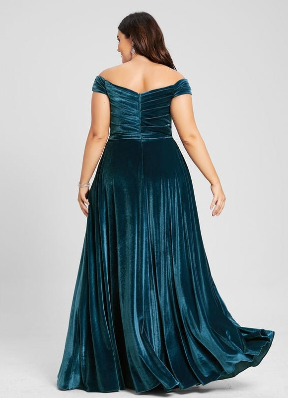 Robe Chic Velours Azur Révélateur - gallery 7