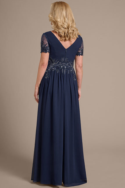 Robe Chic Marine Appliquée - gallery 6