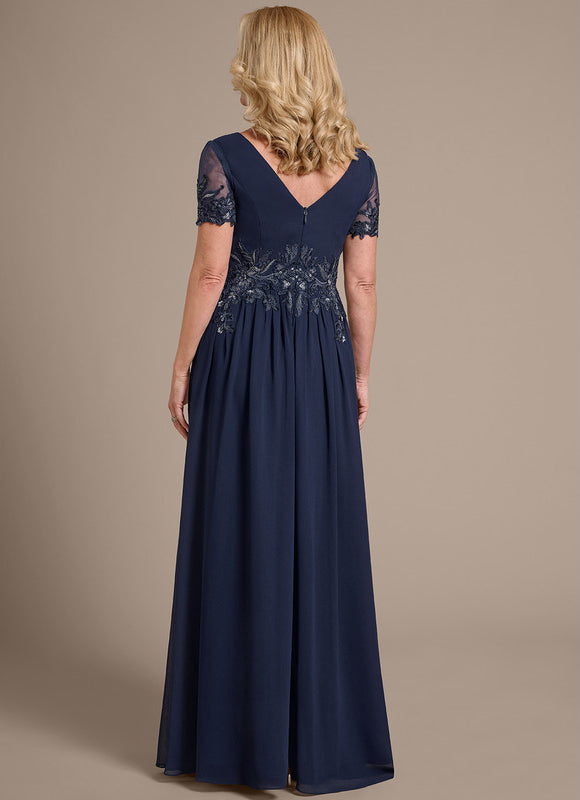 Robe Chic Marine Appliquée - gallery 6