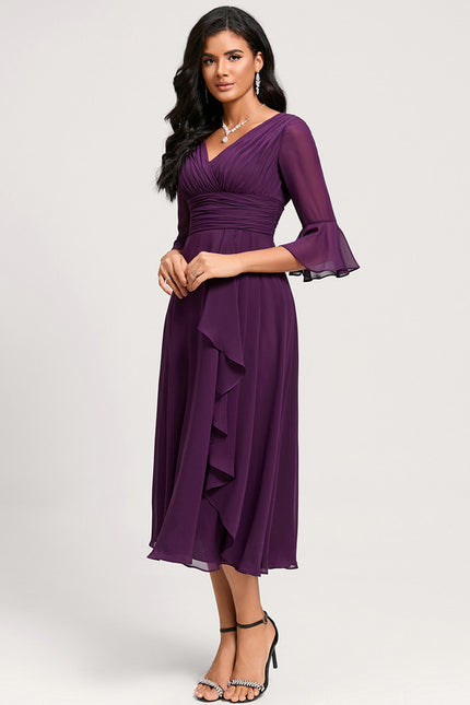 Robe Chic À Volants Florale - gallery 8