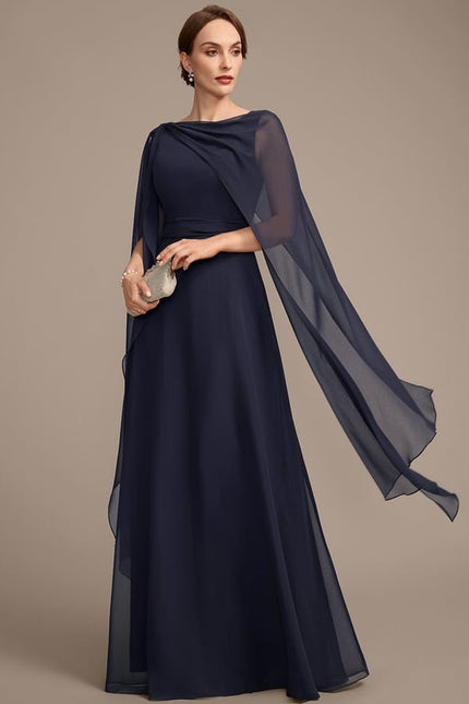 Robe Chic Émeraude Éthérée