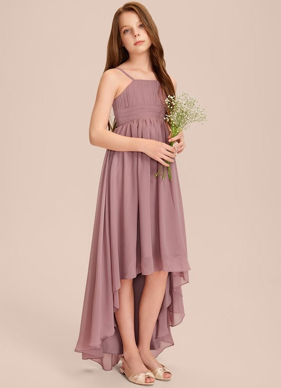 Robe Chic Asymétrique Lilas - gallery 1