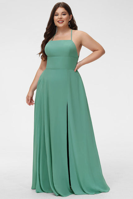 Robe Chic Vert Flottant - gallery 6
