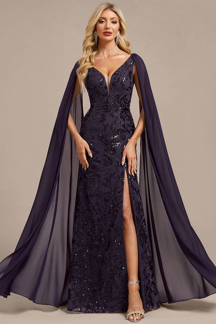 Robe Chic Cape Pailletée