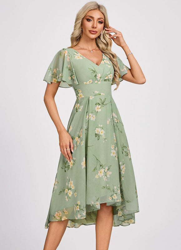 Robe Chic Fluide Bleu Nuit - gallery 3