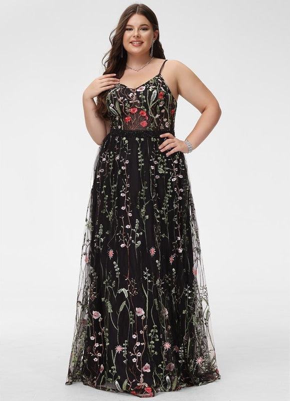 Robe Chic Fleur Dobsidienne - gallery 4