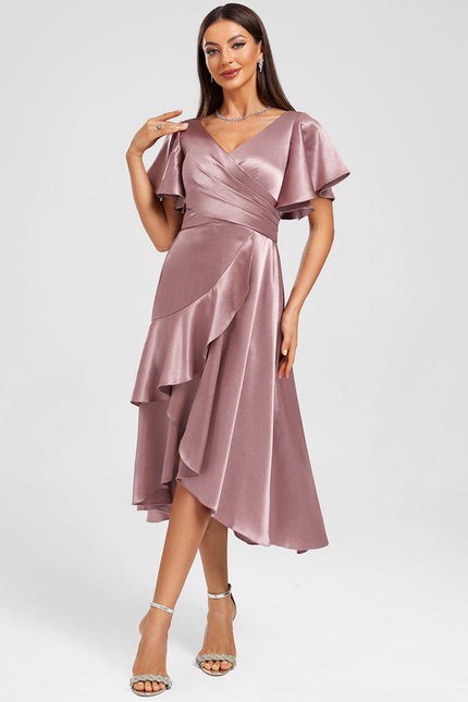 Robe Chic Cocktail Marine Élégante - gallery 2
