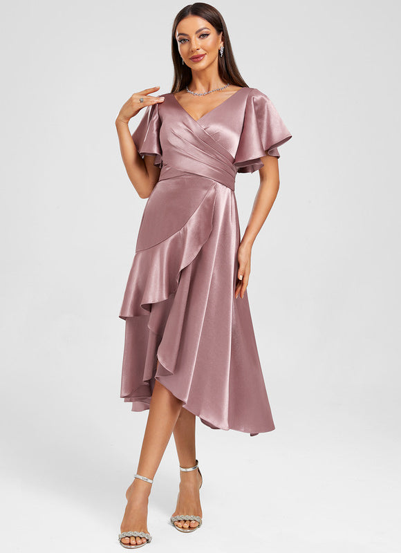 Robe Chic Cocktail Marine Élégante - gallery 2