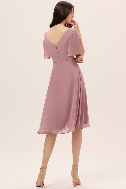 Robe Chic Chiffon Rosé - gallery 1