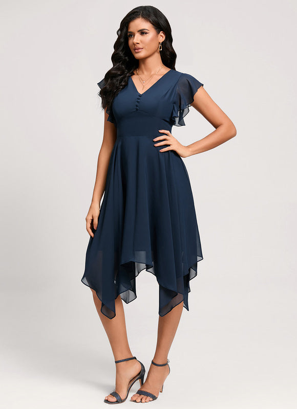 Robe De Cocktail Rouge Pour Mariage Chic - gallery 3