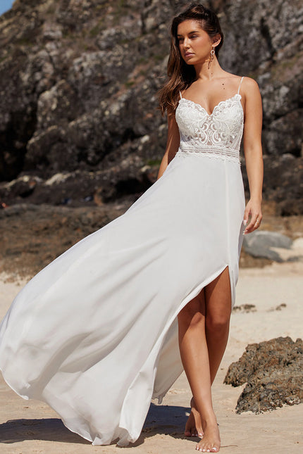 Robe Blanche Plage Chic