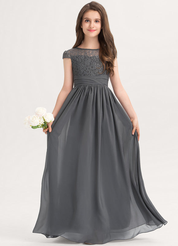 Robe Chic Gris Éthéré - gallery 1