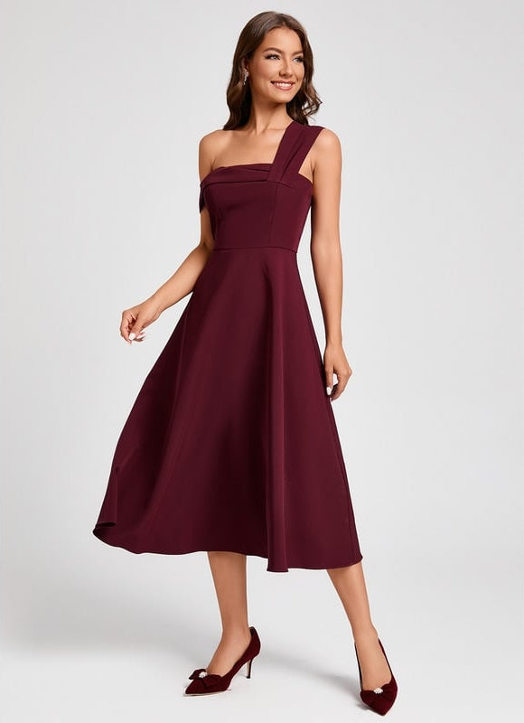 Robe Chic Bordeaux Chic Moderne - gallery 7