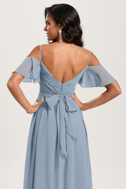 Robe Chic Fluide Ciel - gallery 3