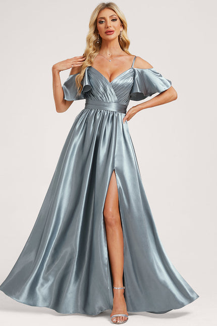 Robe Chic Satinée Aérienne - gallery 4