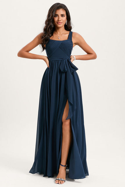 Robe Chic Longue Verte Raffinée - gallery 3