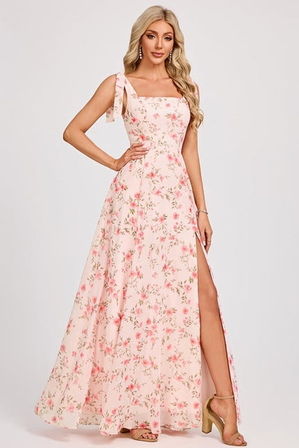 Robe Chic Longue Verte Élégante