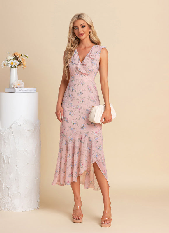 Robe Chic Flottante Fleurie - gallery 5