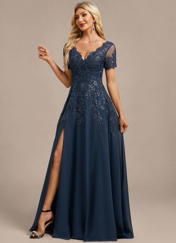 Robe Chic Longue Émeraude Élégante - gallery 6