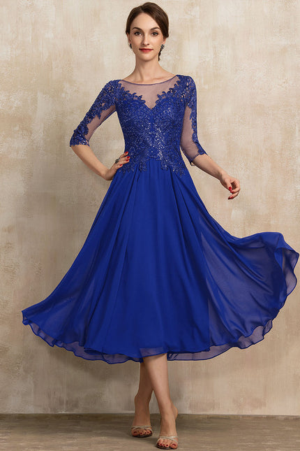 Robe Chic Aérienne Azur