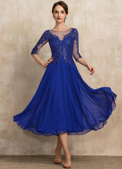 Robe Chic Aérienne Azur