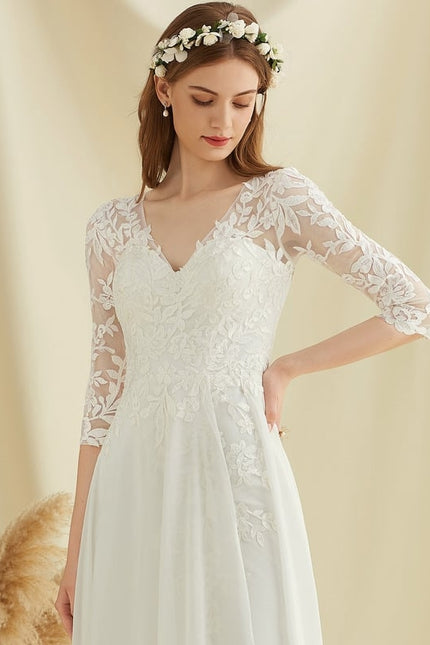 Robe Blanche Plage Chic - gallery 4