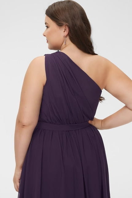 Robe Chic Asymétrique Beige - gallery 8