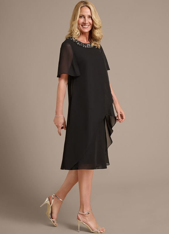 Robe Noire Chic Pour Mariage - gallery 5
