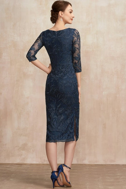 Robe Chic Écru Dentelle - gallery 5